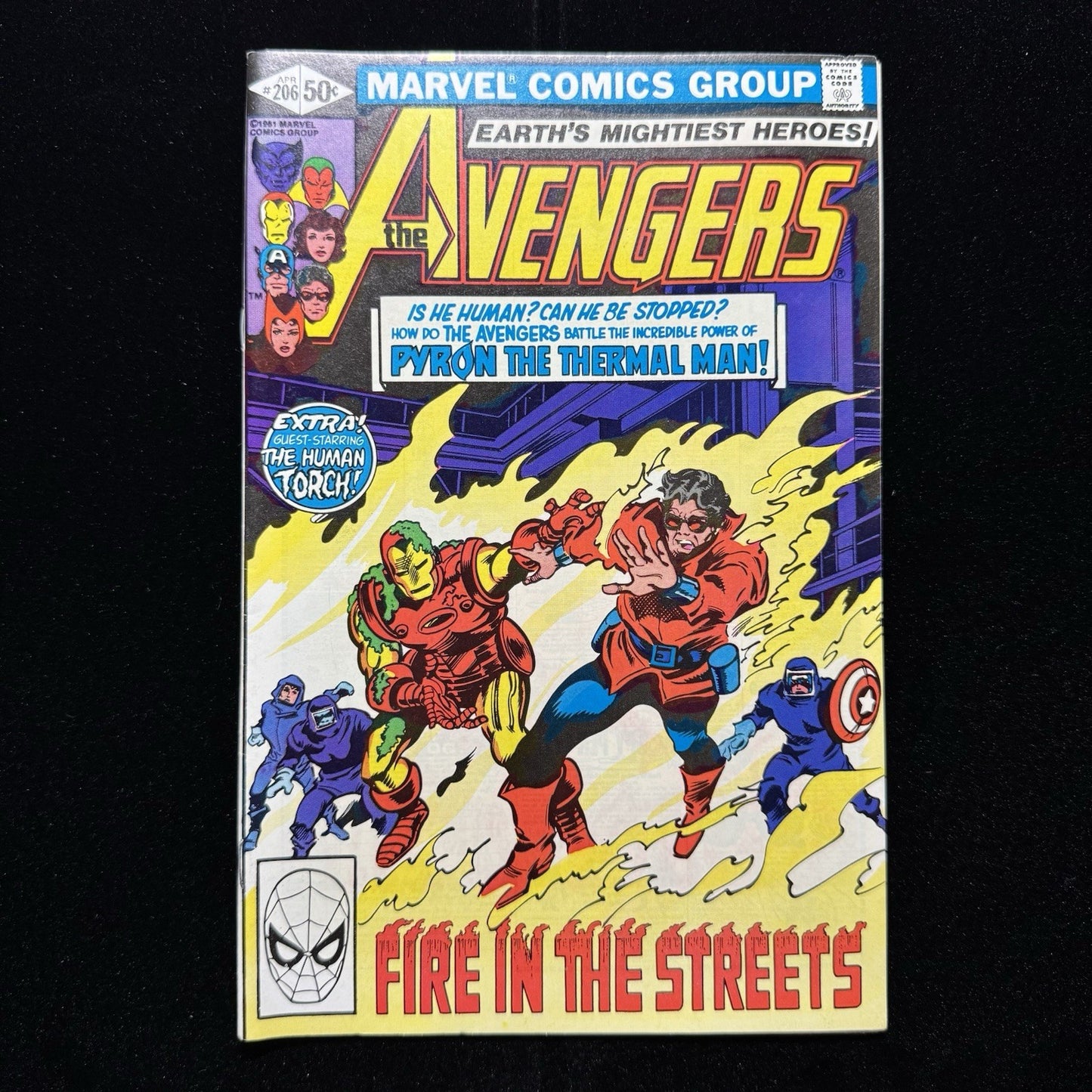 Avengers 206 - Bronze Age Marvel Comics 1981
