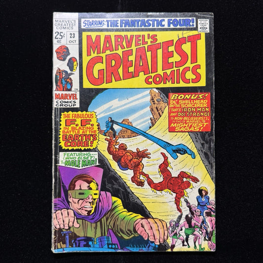 Marvels Greatest Comics 23 - Silver Age Marvel Comics 1969