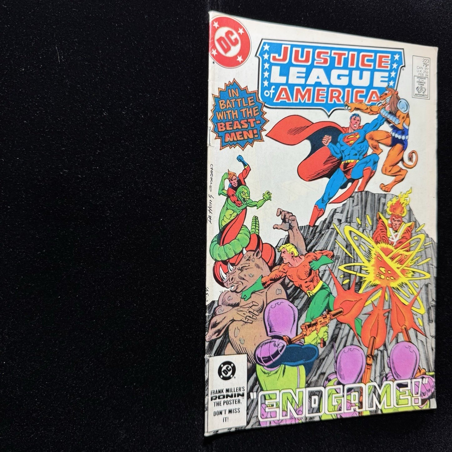 Justice League 223 - Copper Age Dc Comics 1984