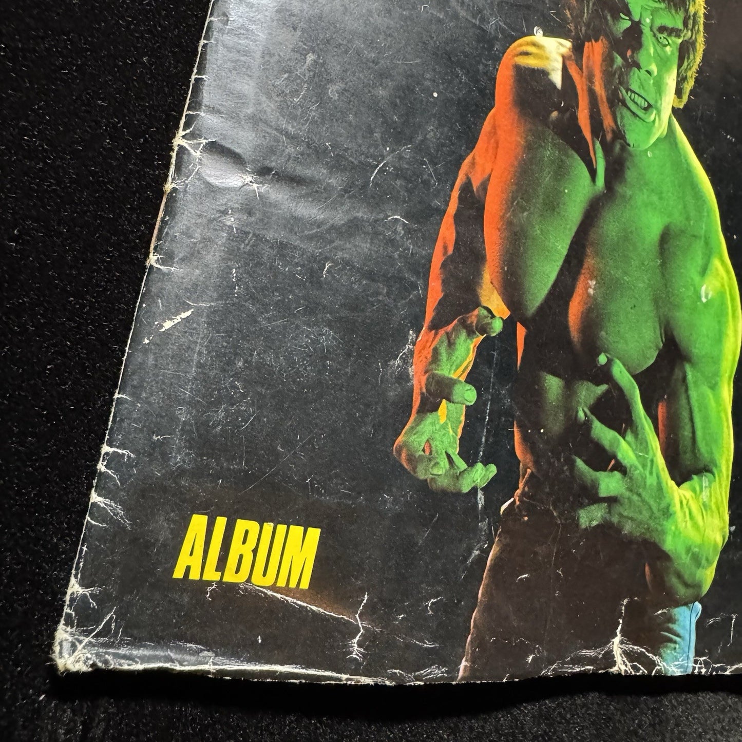 The Incredible Hulk 1979 Sticker Album UK – Marvel – Vintage Collectable