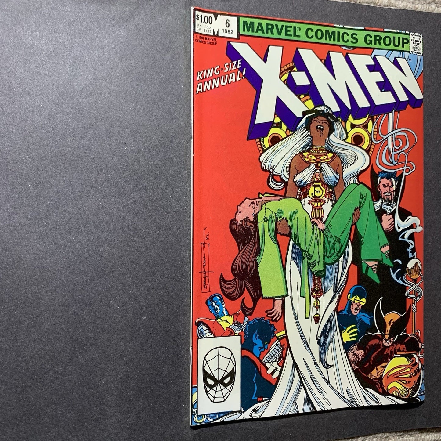 Uncanny X-Men annual 6/ Bronze Age marvel comics 1982