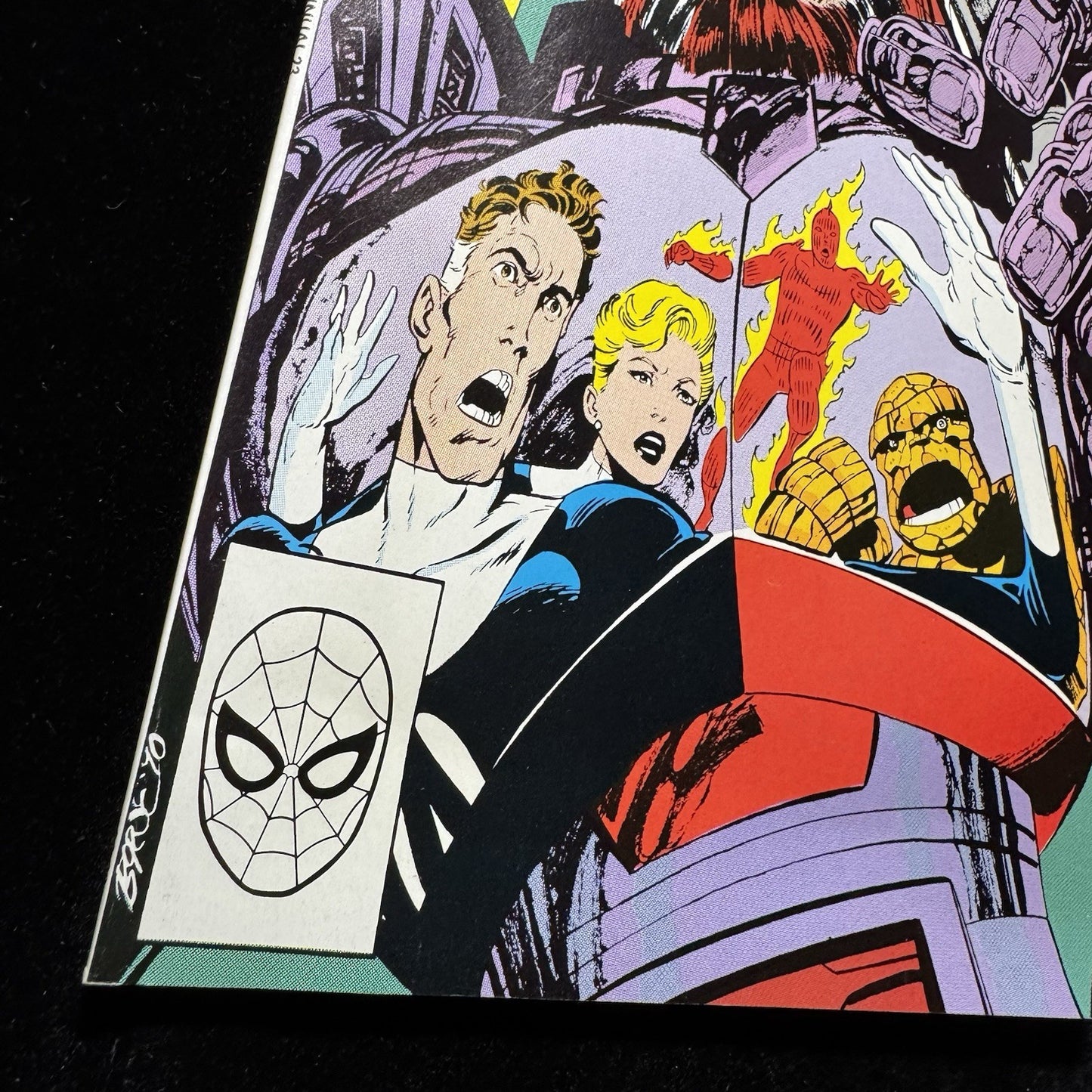 Fantastic Four Annual 23 - 1st App Of Ahab - Copper Age Marvel Comics 1990