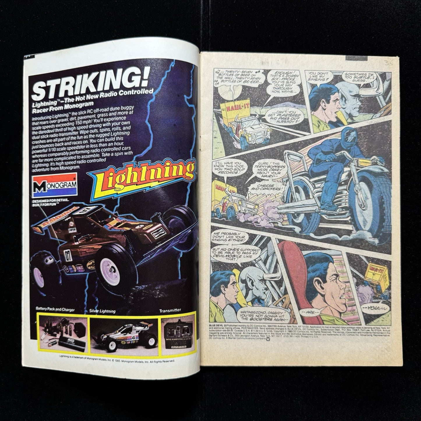 Blue Devil 22 - Copper Age Dc Comics 1986