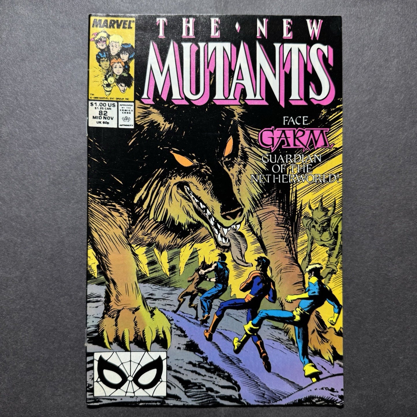 New Mutants 82 - Copper Age Marvel Comics 1989