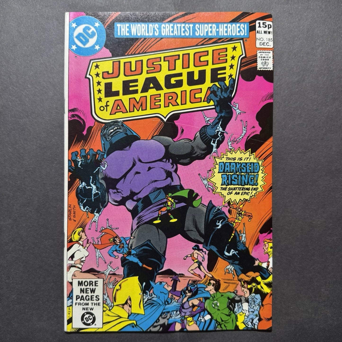 Justice League 185 - Bronze Age Dc Comics 1980