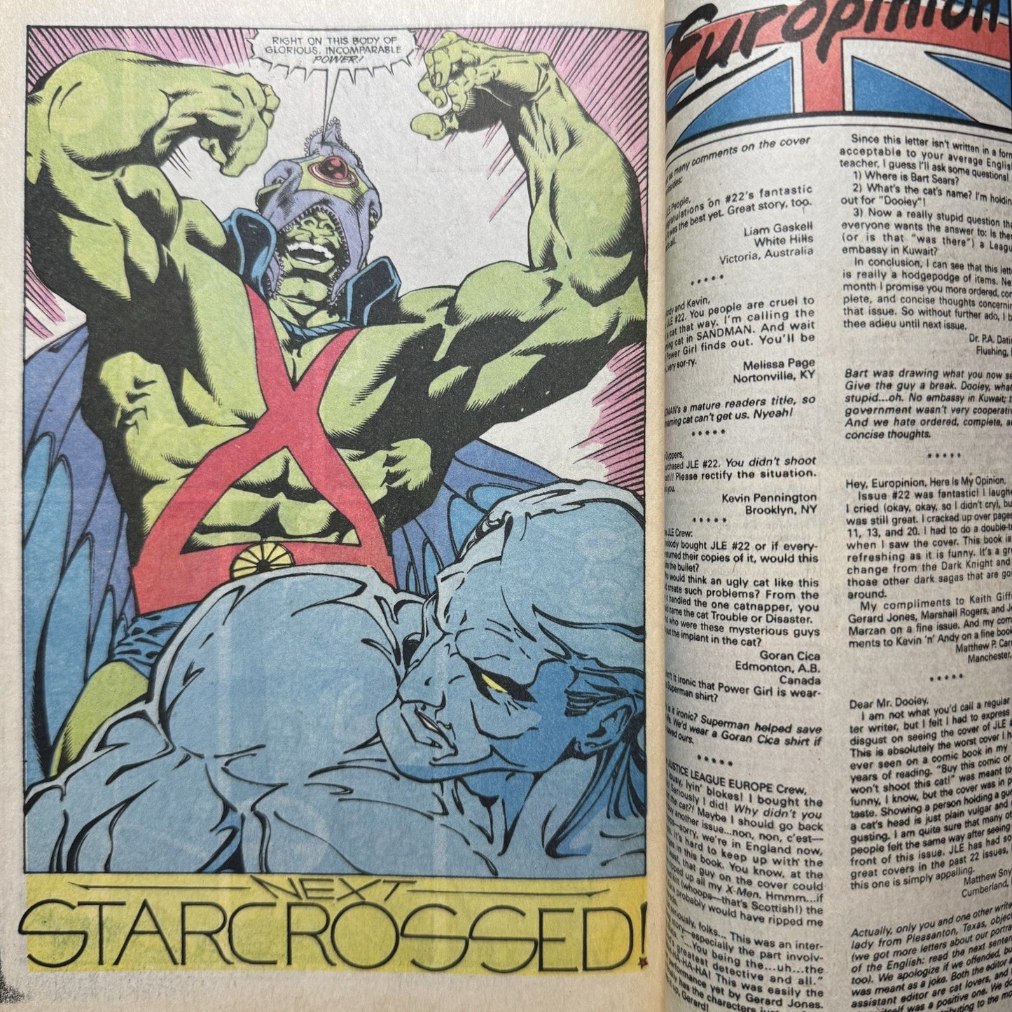 Justice League Europe 27/ Copper Age Dc comics 1991