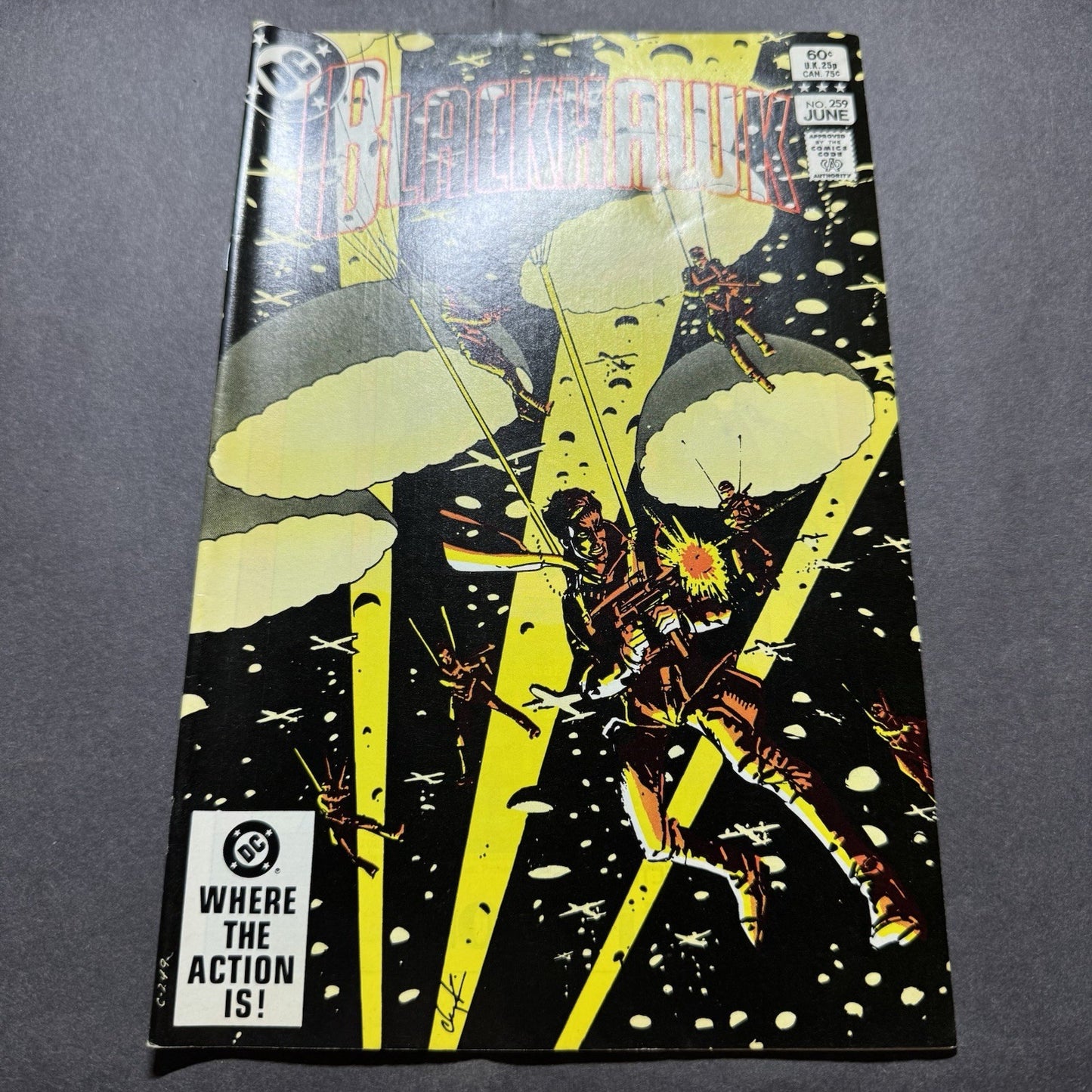 Blackhawk 259 - Bronze Age Dc Comics 1983