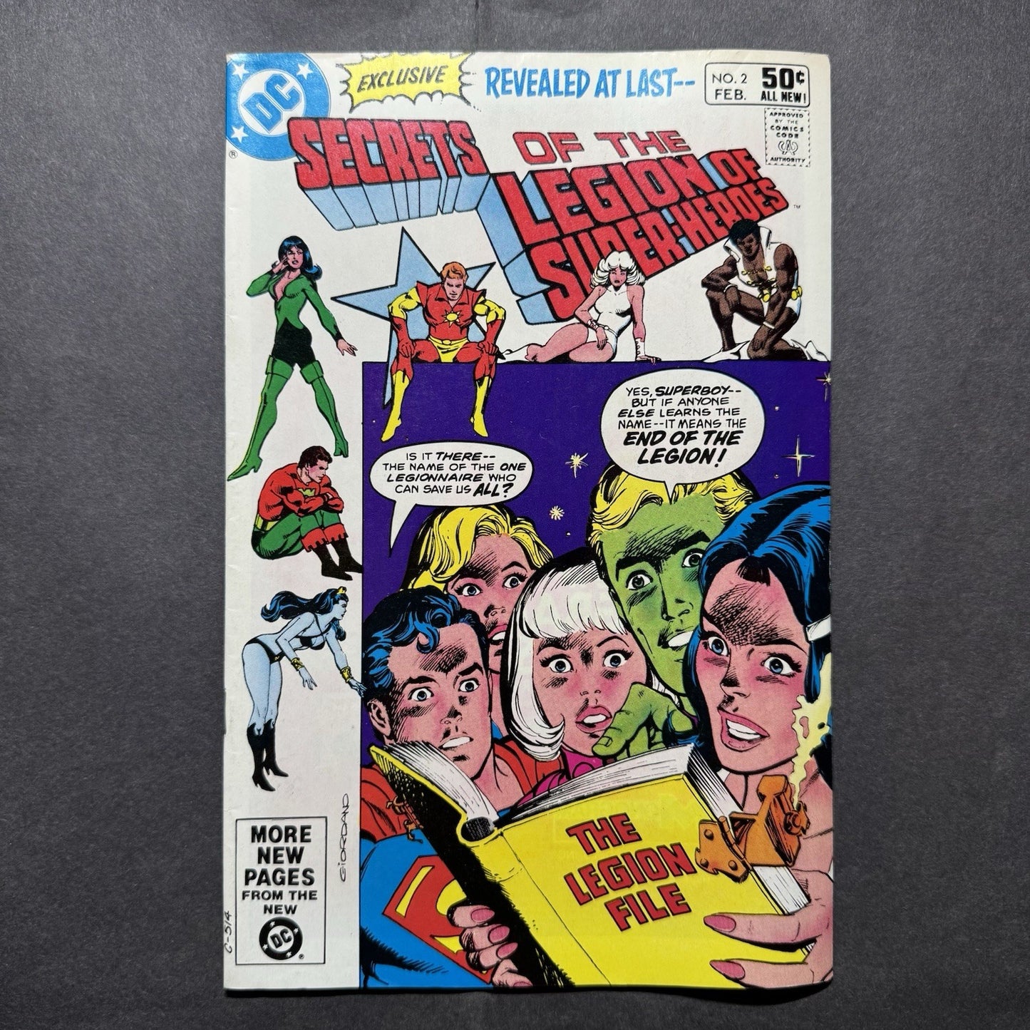 Secrets Of The Legion Of Super-Heroes 2 - Bronze Age Dc Comics 1981