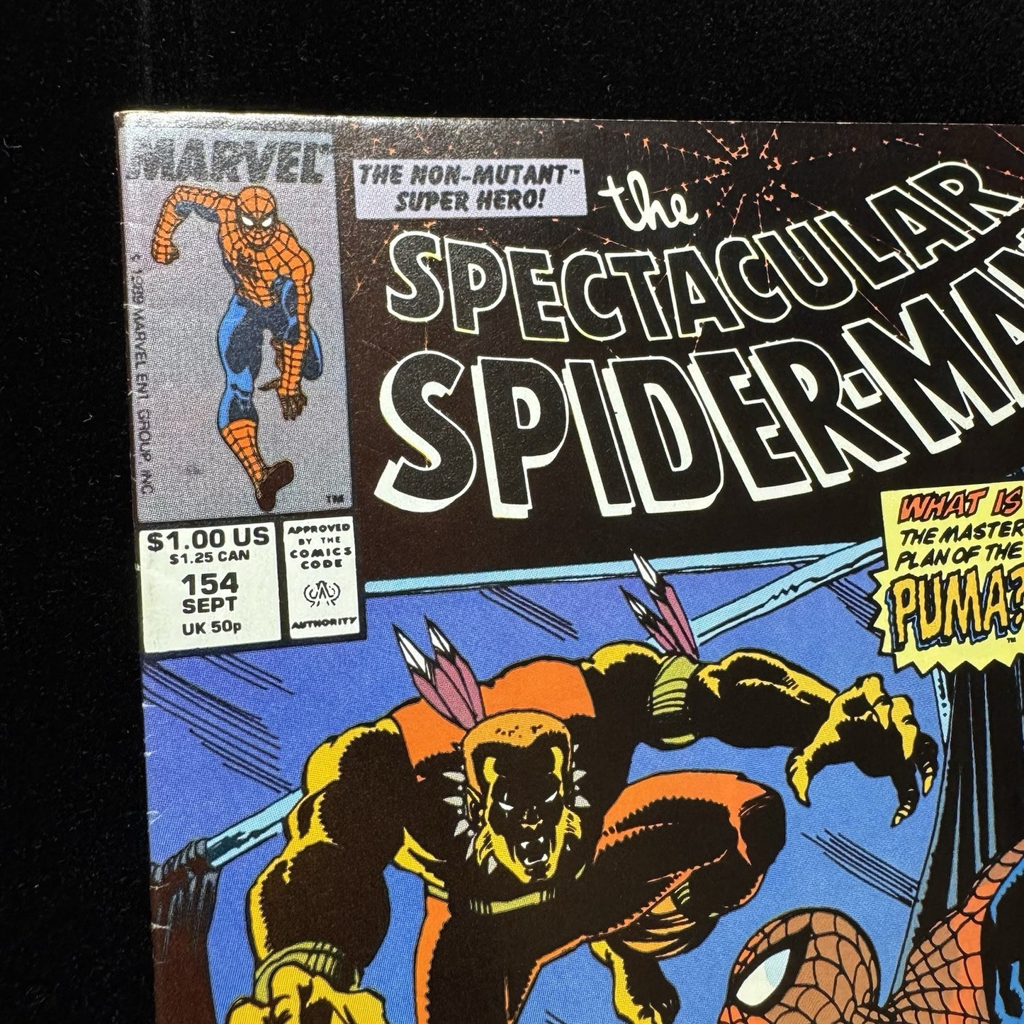 Spectacular Spider-Man 154 - Copper Age Marvel Comics 1989