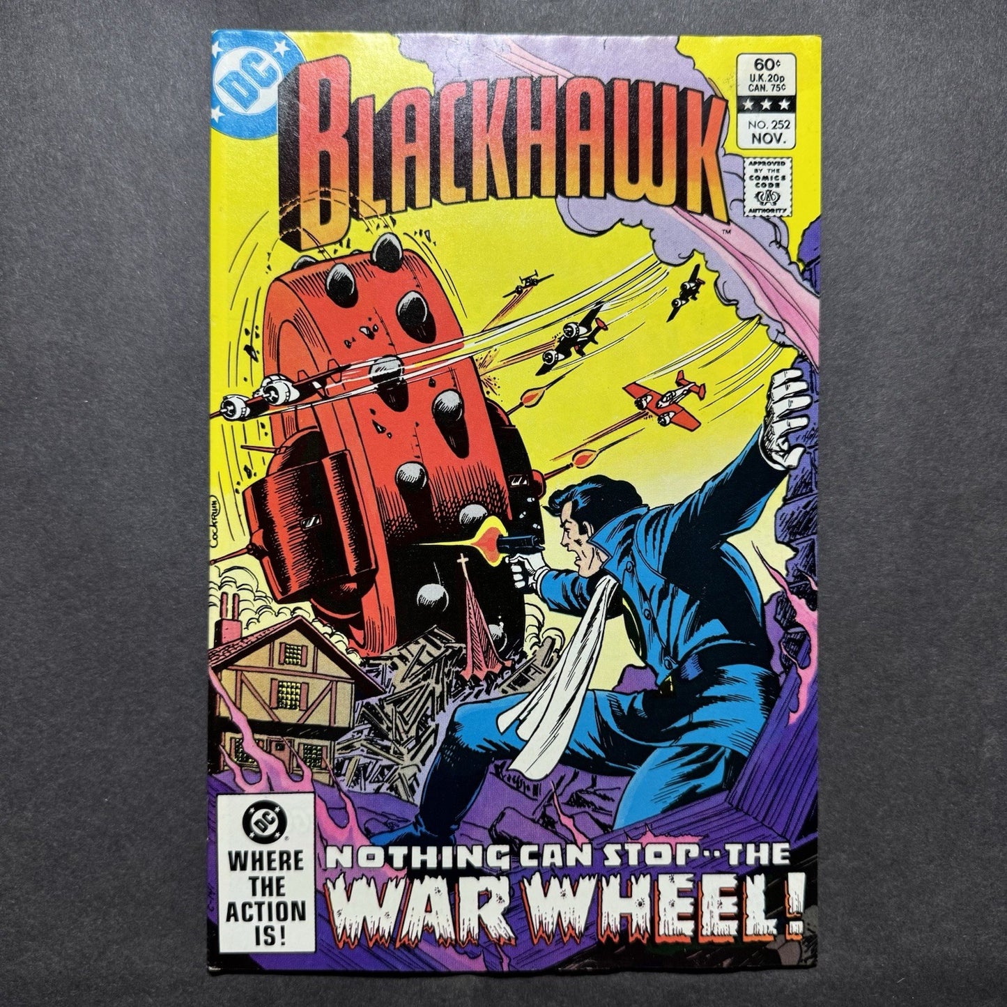 Blackhawk 252 - Bronze Age Dc Comics 1982