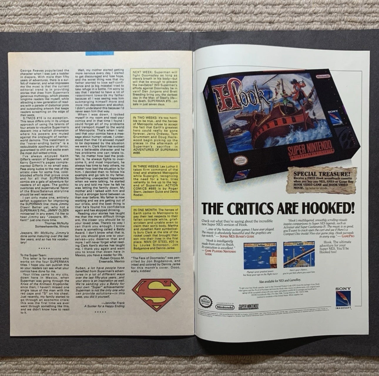 Superman Man Of Steel 19 - Doomsday Fully Revealed - Modern Age Dc Comics 1993