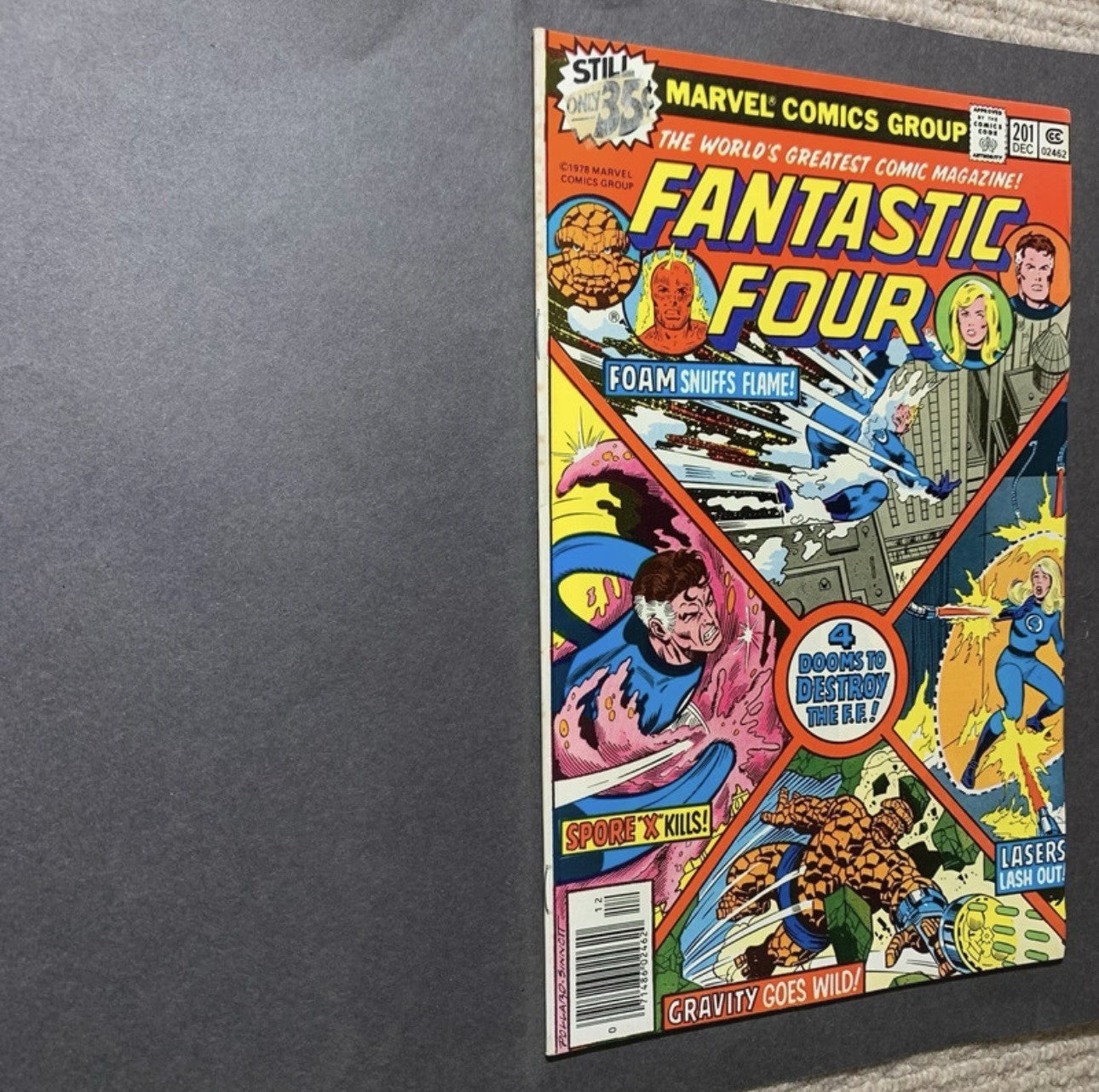 Fantastic Four 201/ Bronze Age marvel comics 1978