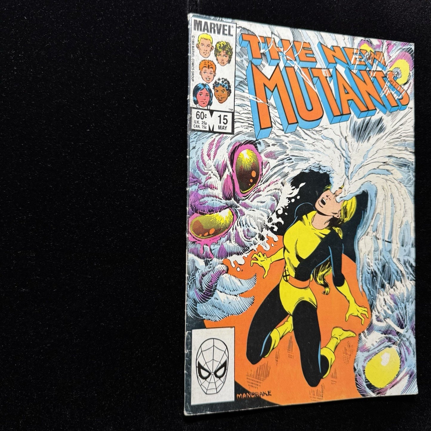New Mutants 15 - Copper Age Marvel Comics 1984