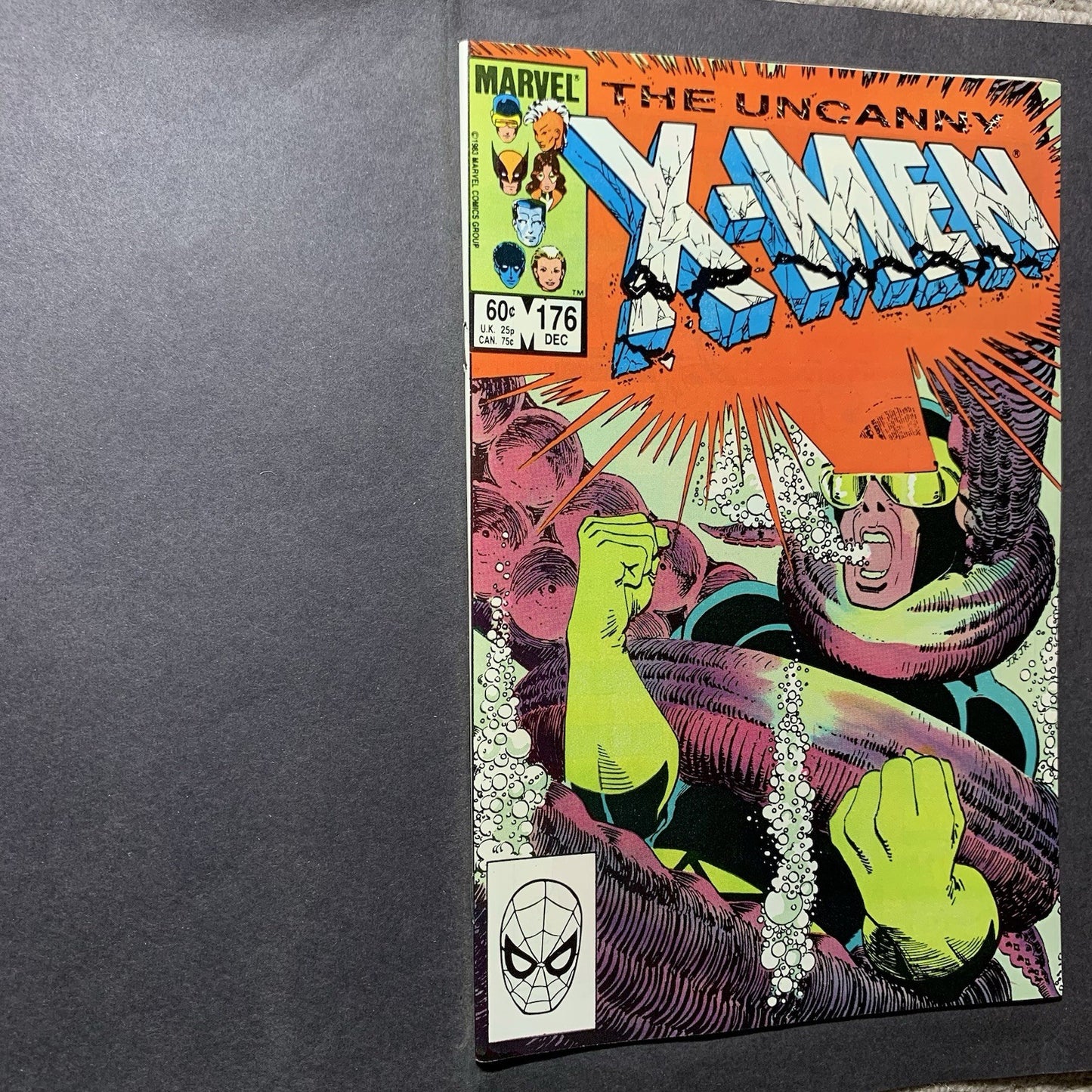 Uncanny x-men 176/ Bronze Age marvel comics 1983