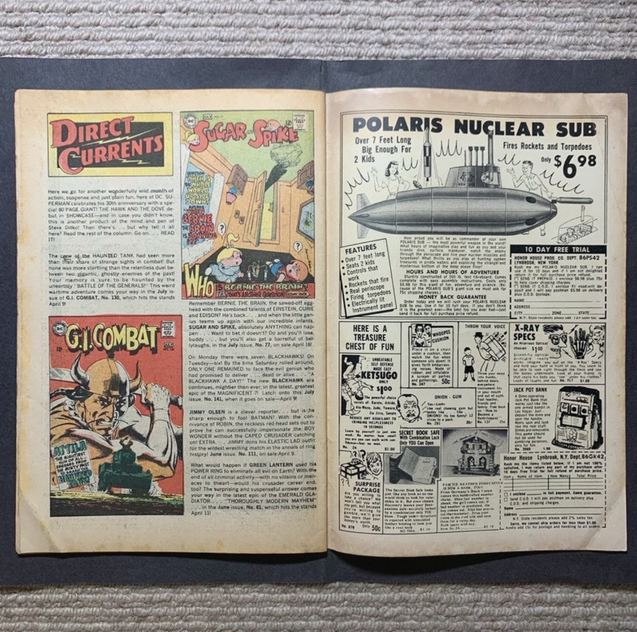 Challengers Of The Unknown 62 - Silver Age Dc Comics 1968