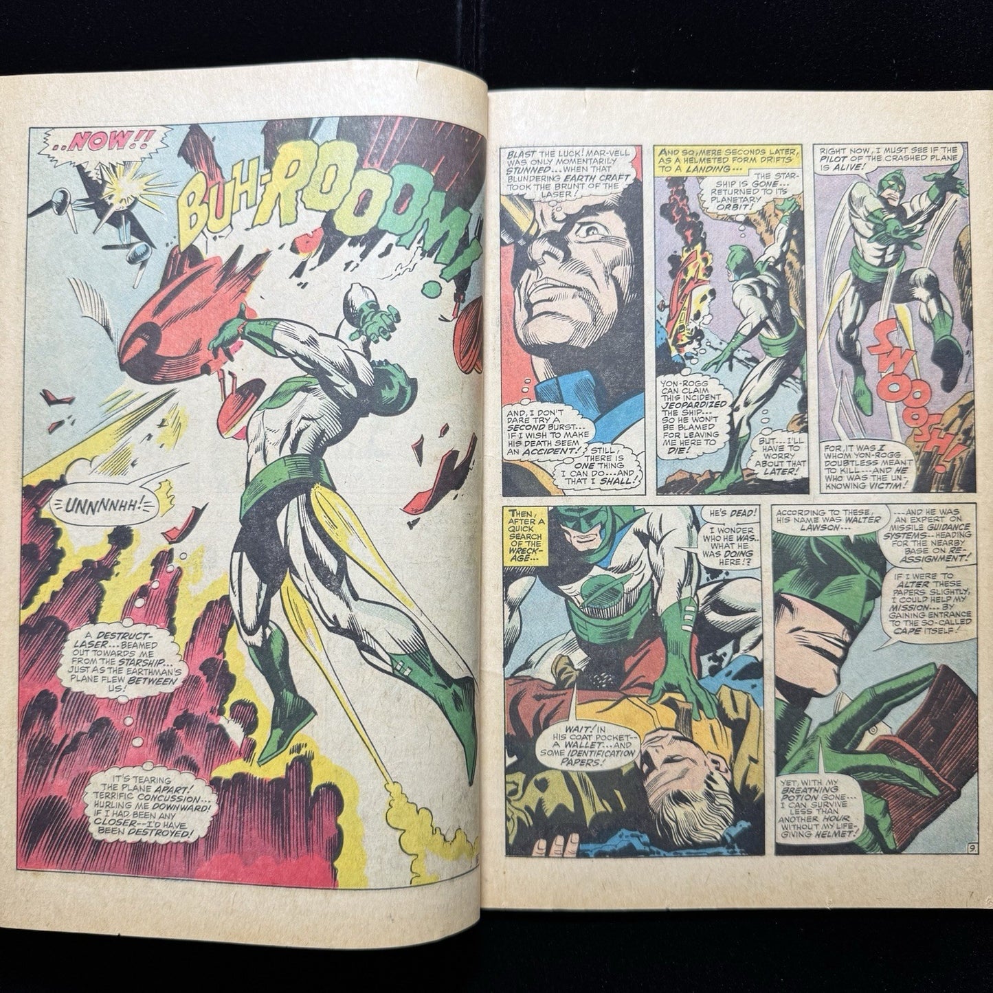 Marvel Super-Heroes 13 - 1st App Carol Danvers - Silver Age Marvel Comics 1968