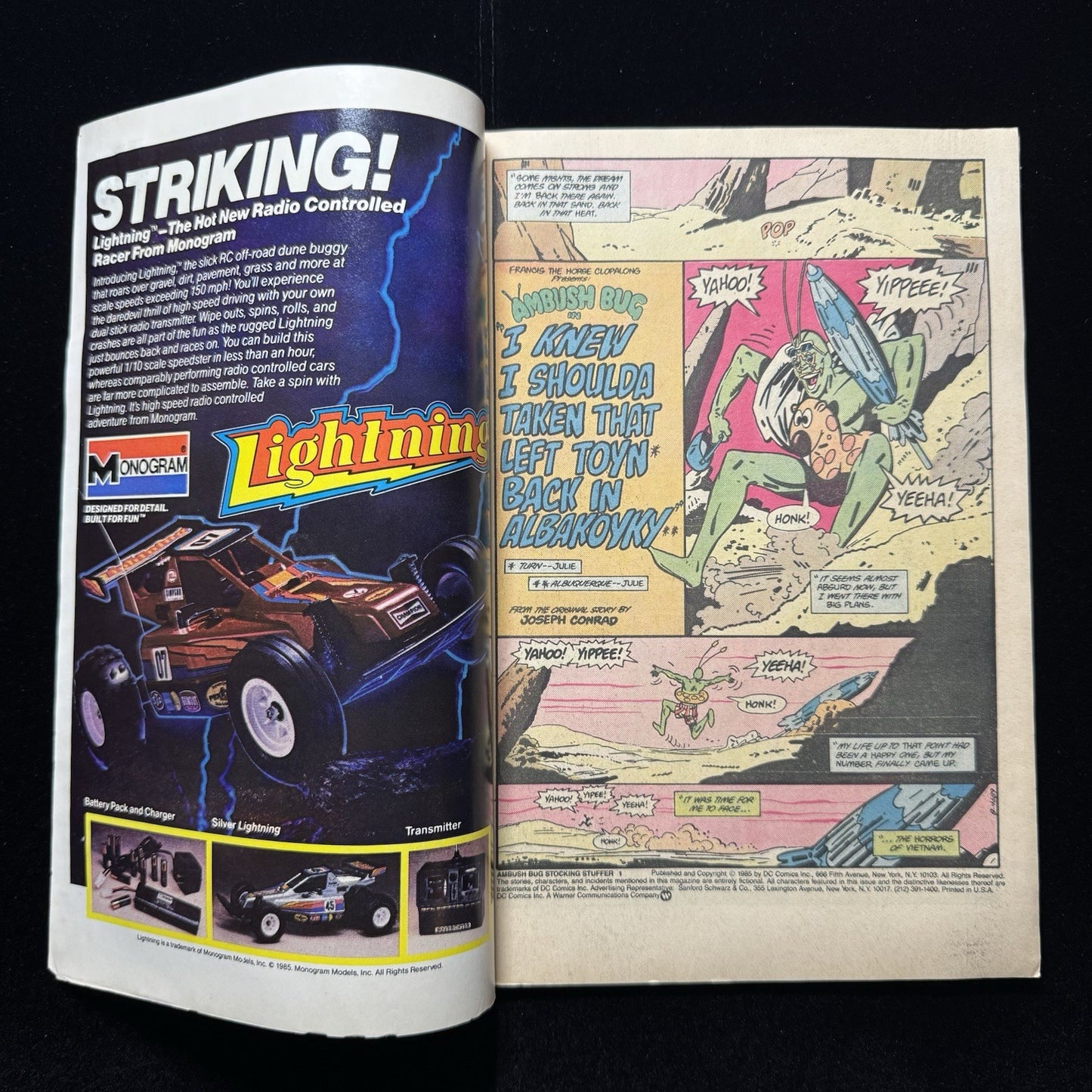 Ambush Bug: Sticking Stuffer 1 - Copper Age Dc Comics 1986