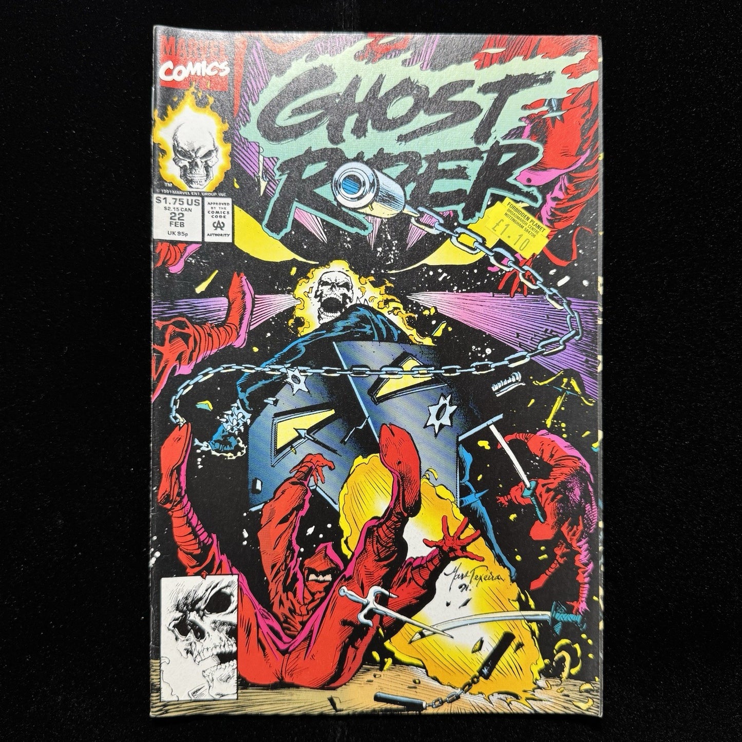 Ghost Rider 22 - Modern Age Marvel Comics 1992