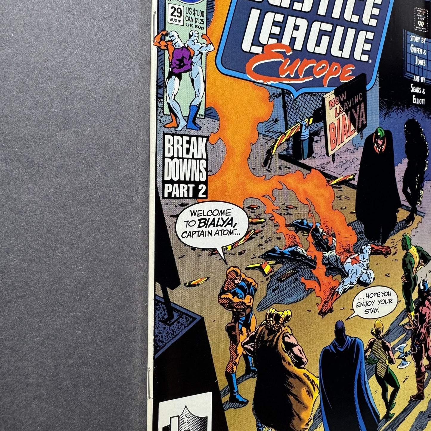 Justice League Europe 29/ Copper Age Dc comics 1991