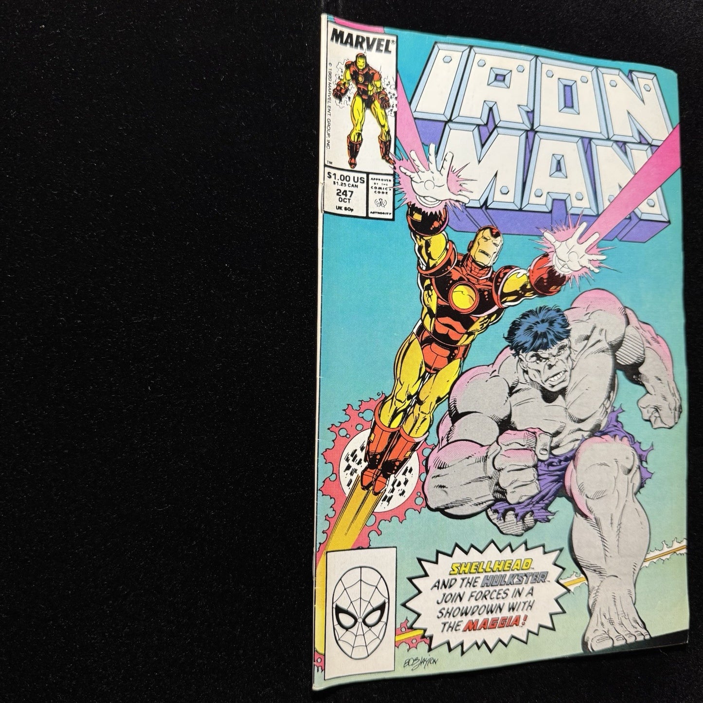 Iron Man 247 - Copper Age Marvel Comics 1989