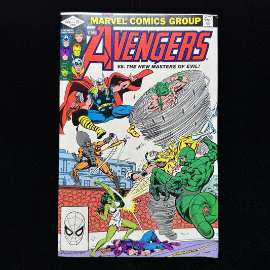 Avengers 222 - New Masters Of Evil Roster - Bronze Age Marvel Comics 1982