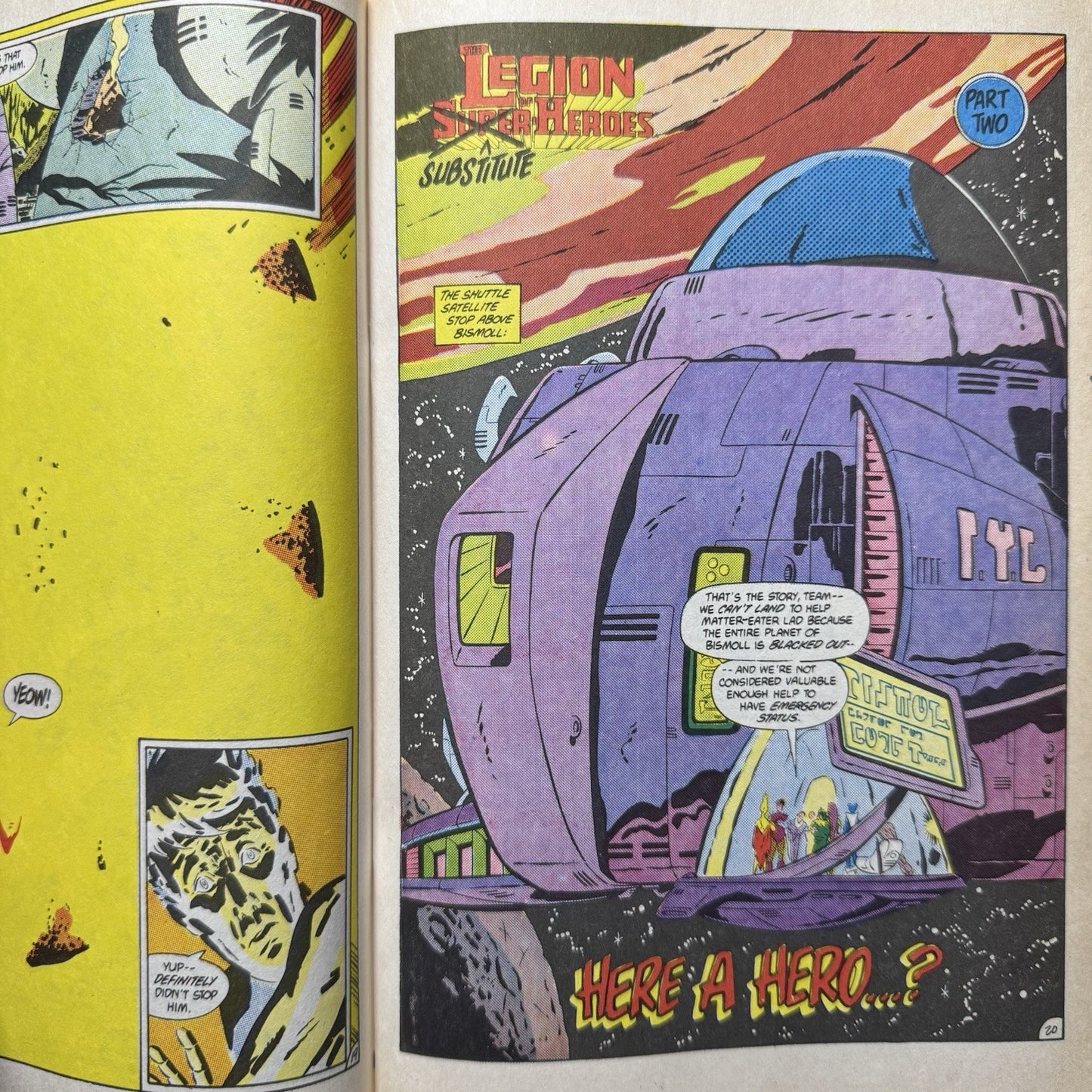 Legion Of Substitute Heroes Special 1 - Copper Age Dc Comics 1985