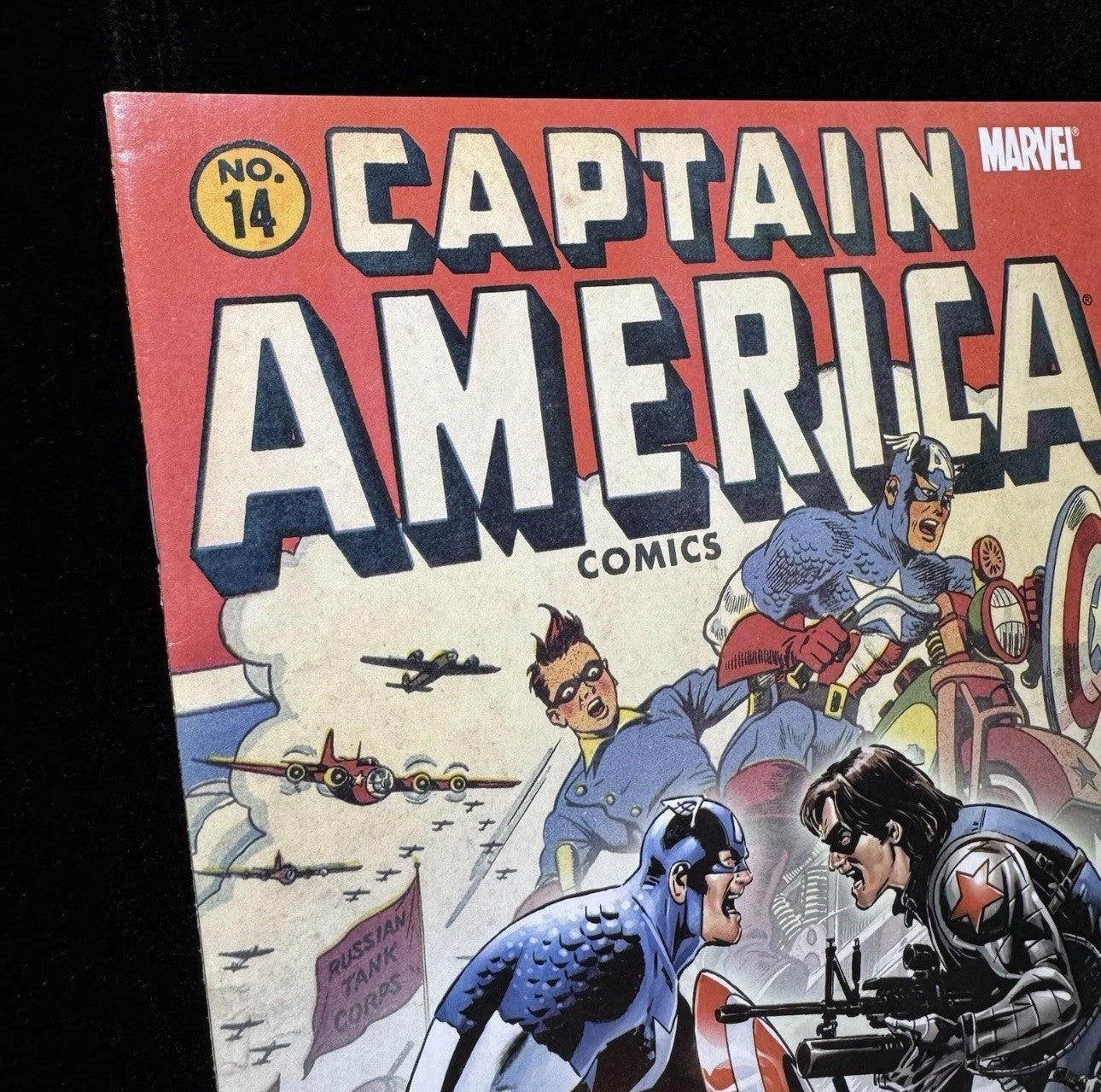 Captain America 14 - Falcon And Winter Soldier First Meeting - Modern Age 2006