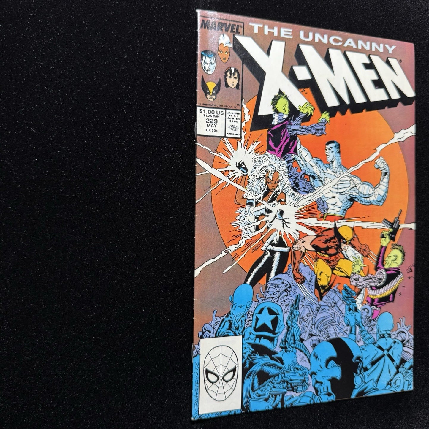 Uncanny X-Men 229 - 1st App Of The Reavers - Copper Age Marvel Comics 1988