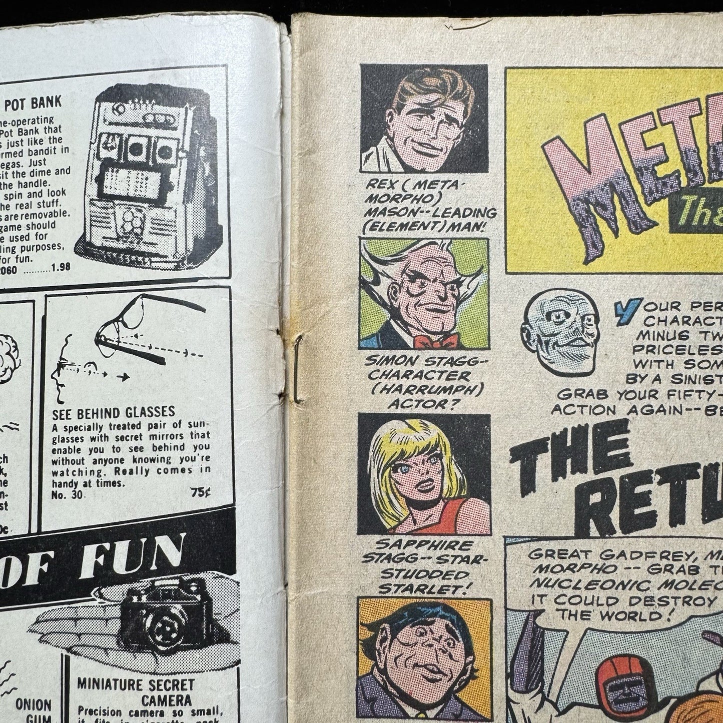 Metamorpho 13 - Silver Age Dc Comics 1967