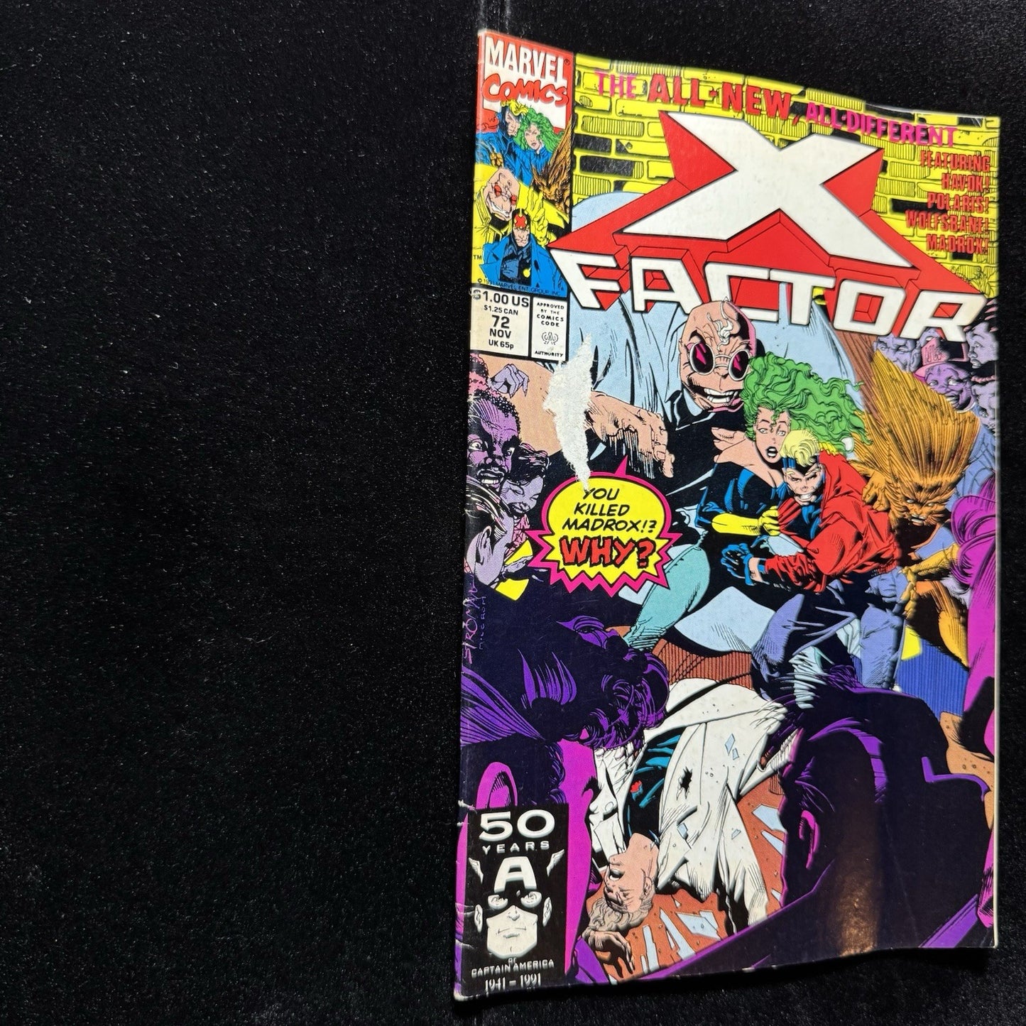 X-Factor 72 - Copper Age Marvel Comics 1991