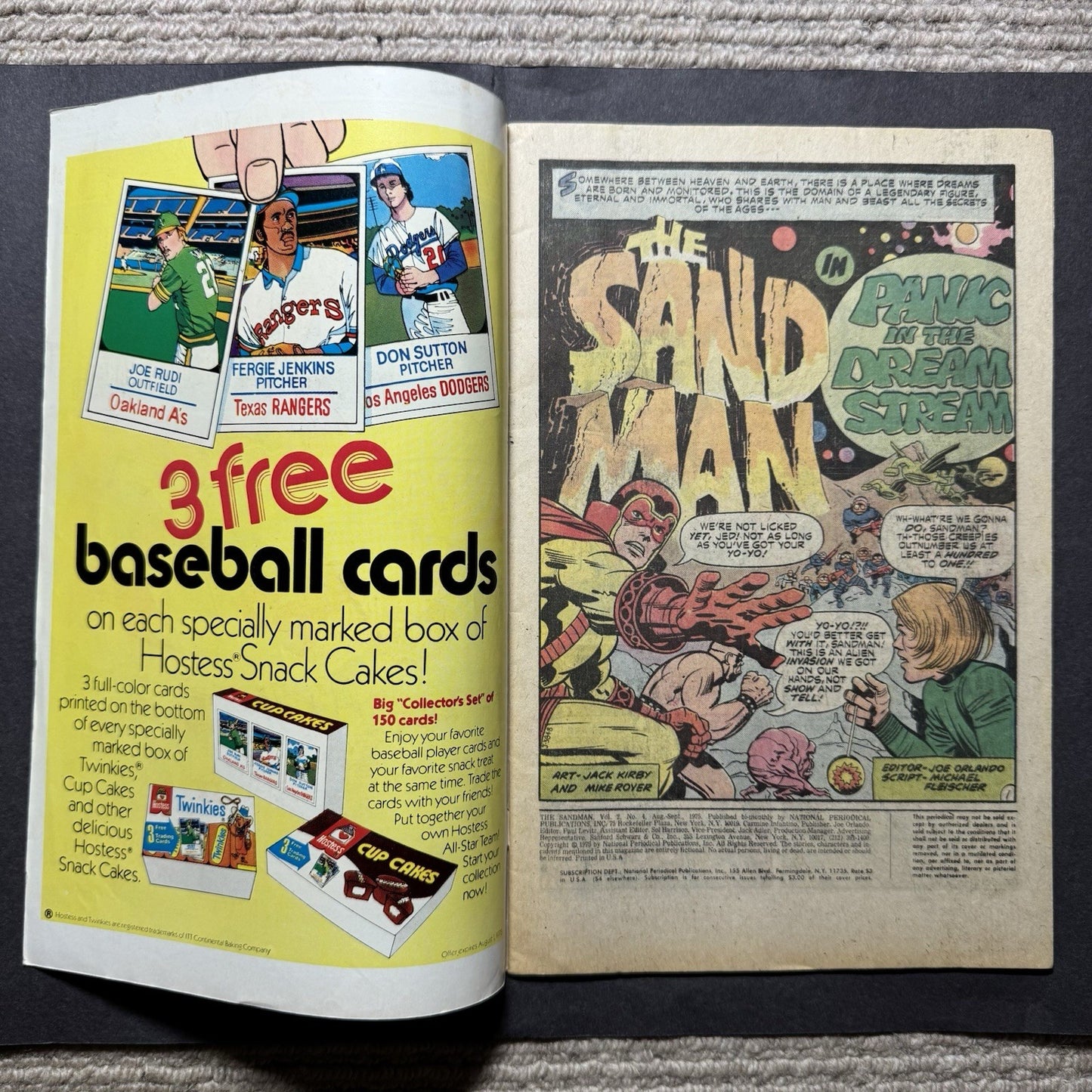 Sandman 4 - Bronze Age Dc Comics 1975