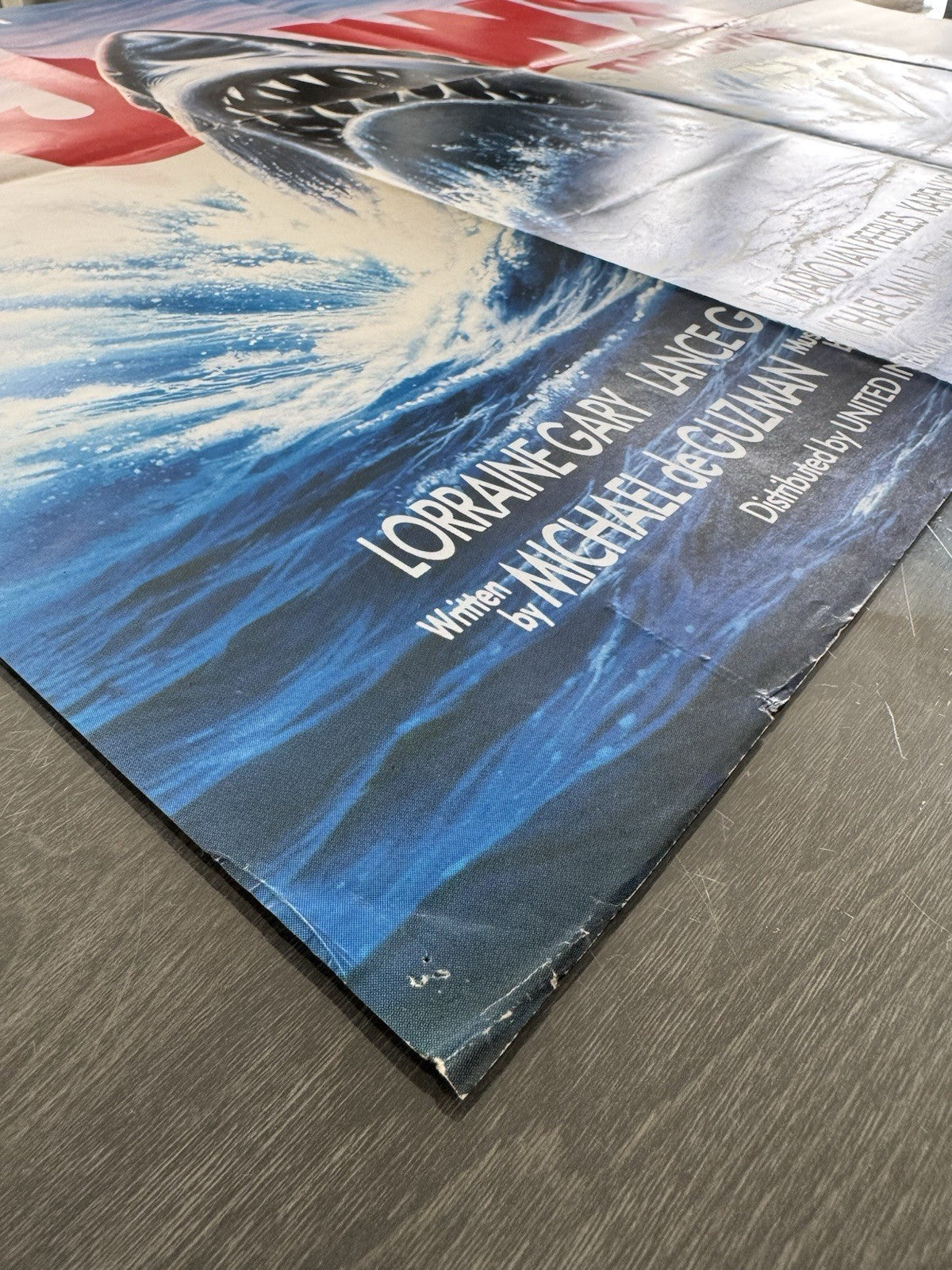 Jaws The Revenge (Jaws 4) 1987 - Original UK Quad Cinema Poster – Folded