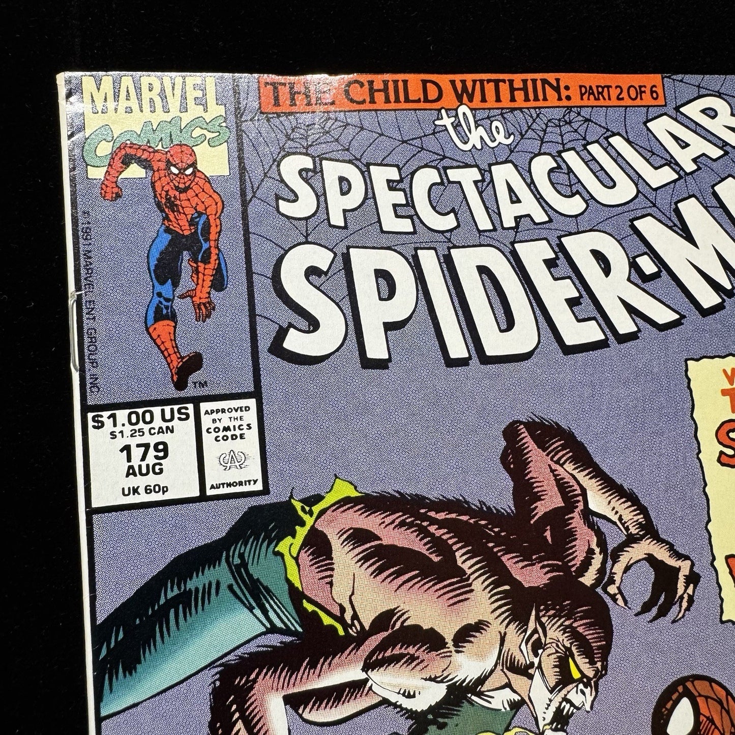 Spectacular Spider-Man 179 - Copper Age Marvel Comics 1991