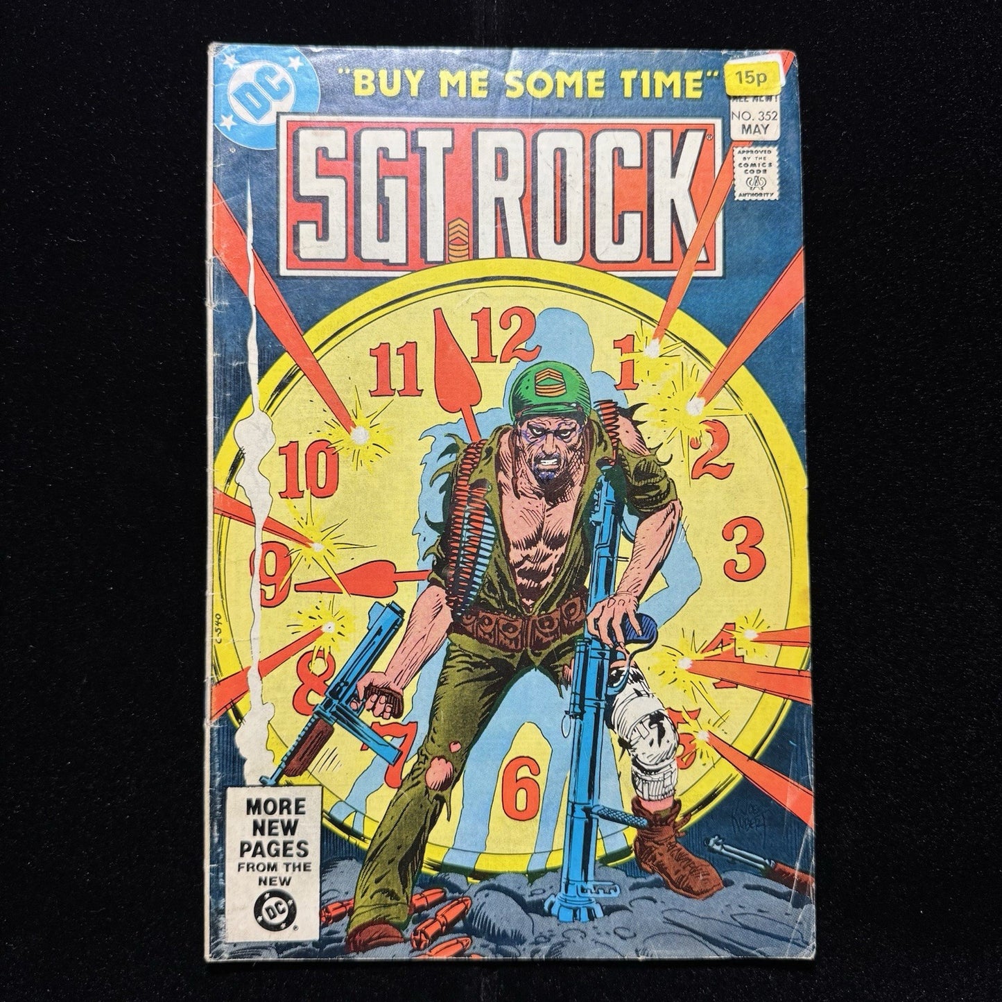 Sgt Rock 352 - Bronze Age Dc Comics 1981