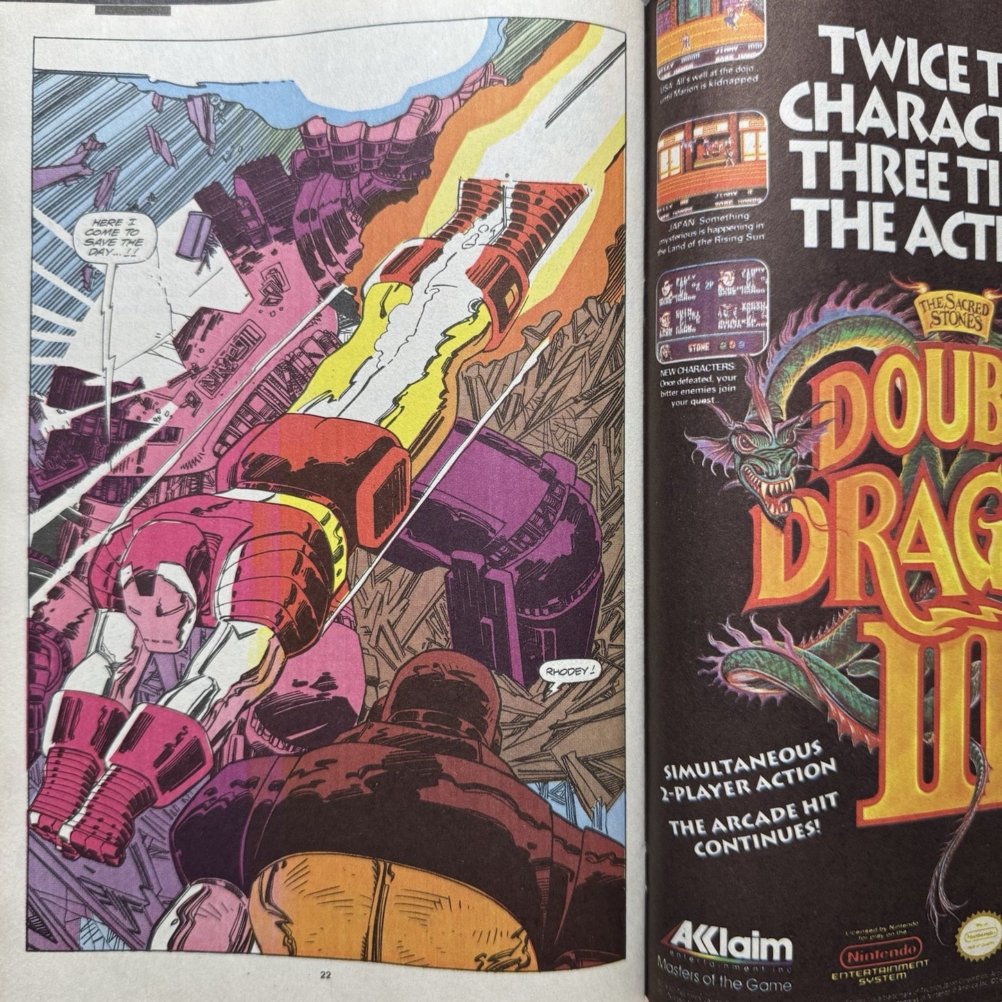 Iron Man 266 - Copper Age Marvel Comics 1991