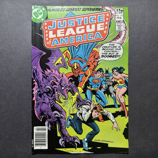 Justice League 175 - Bronze Age Dc Comics 1980
