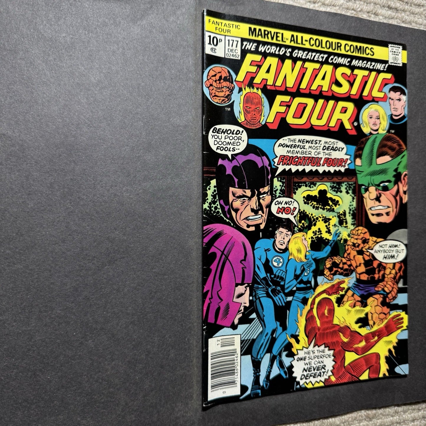 Fantastic Four 177 - 1st Appearance Texas Twister -Bronze Age Marvel Comics 1976