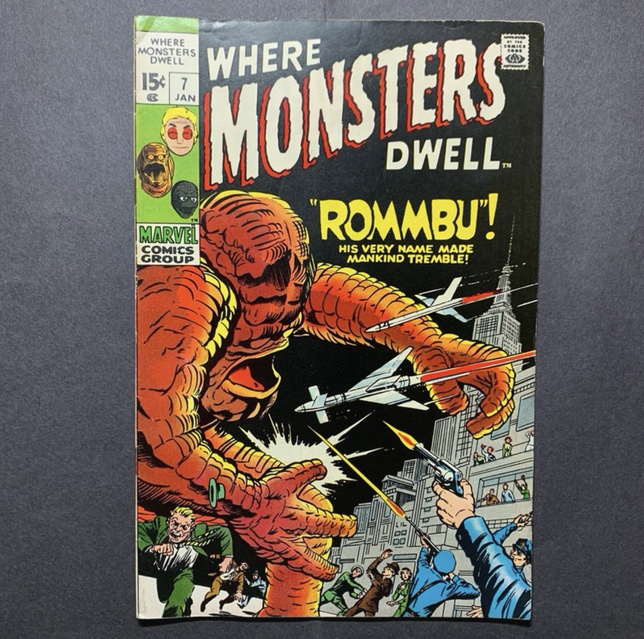 Where Monsters Dwell 7 - Bronze Age Marvel Comics 1971