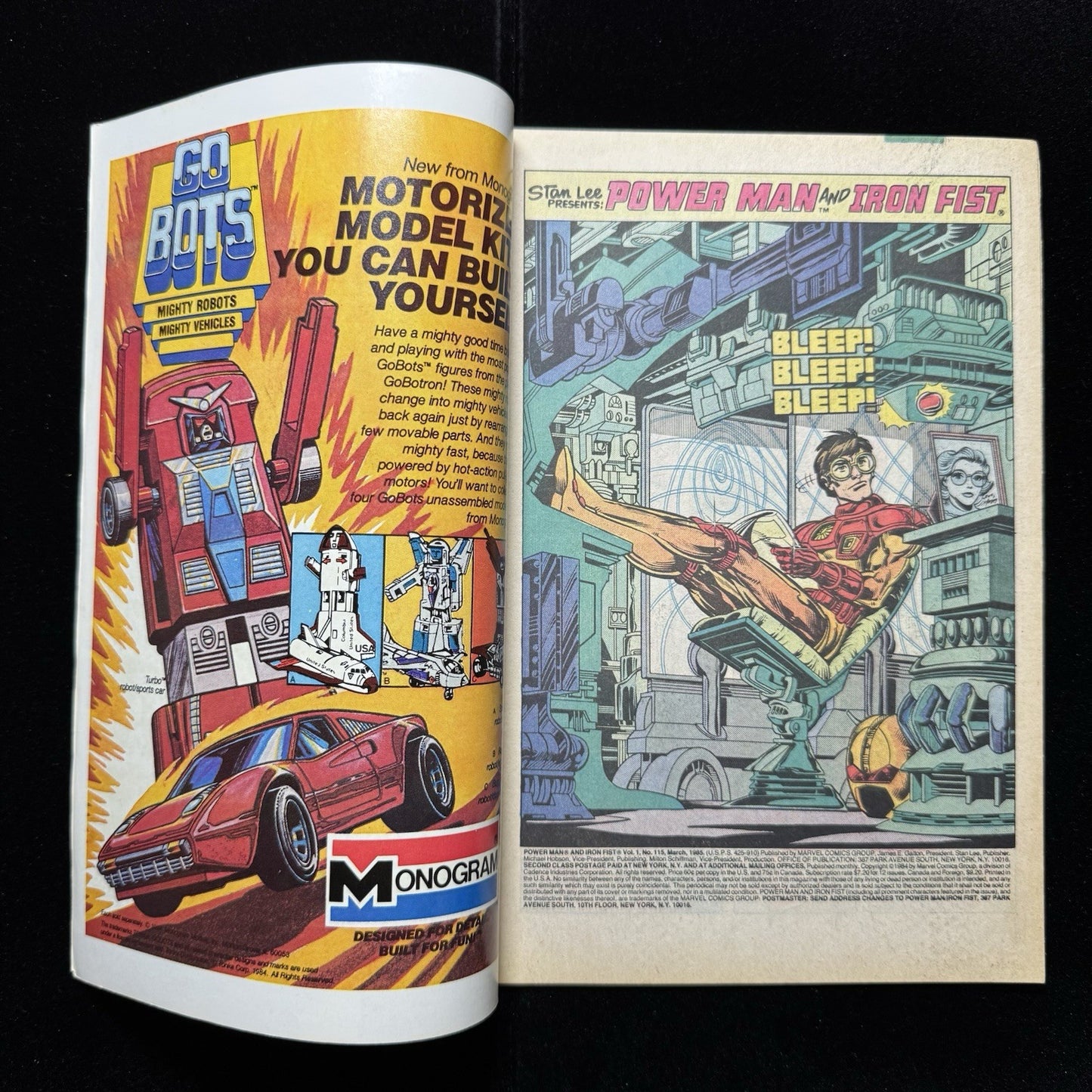 Power Man And Iron Fist 115 - Copper Age Marvel Comics 1985