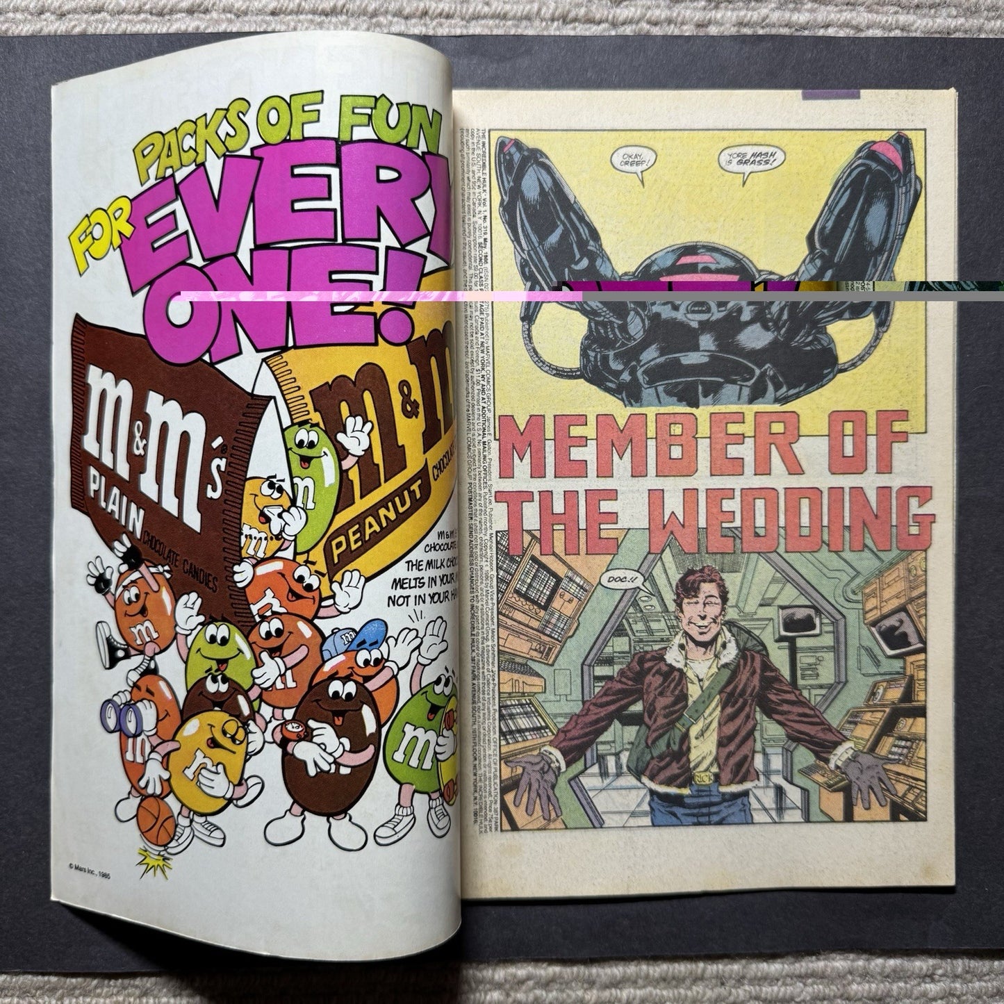 Incredible Hulk 319/ Copper Age Marvel Comics 1986