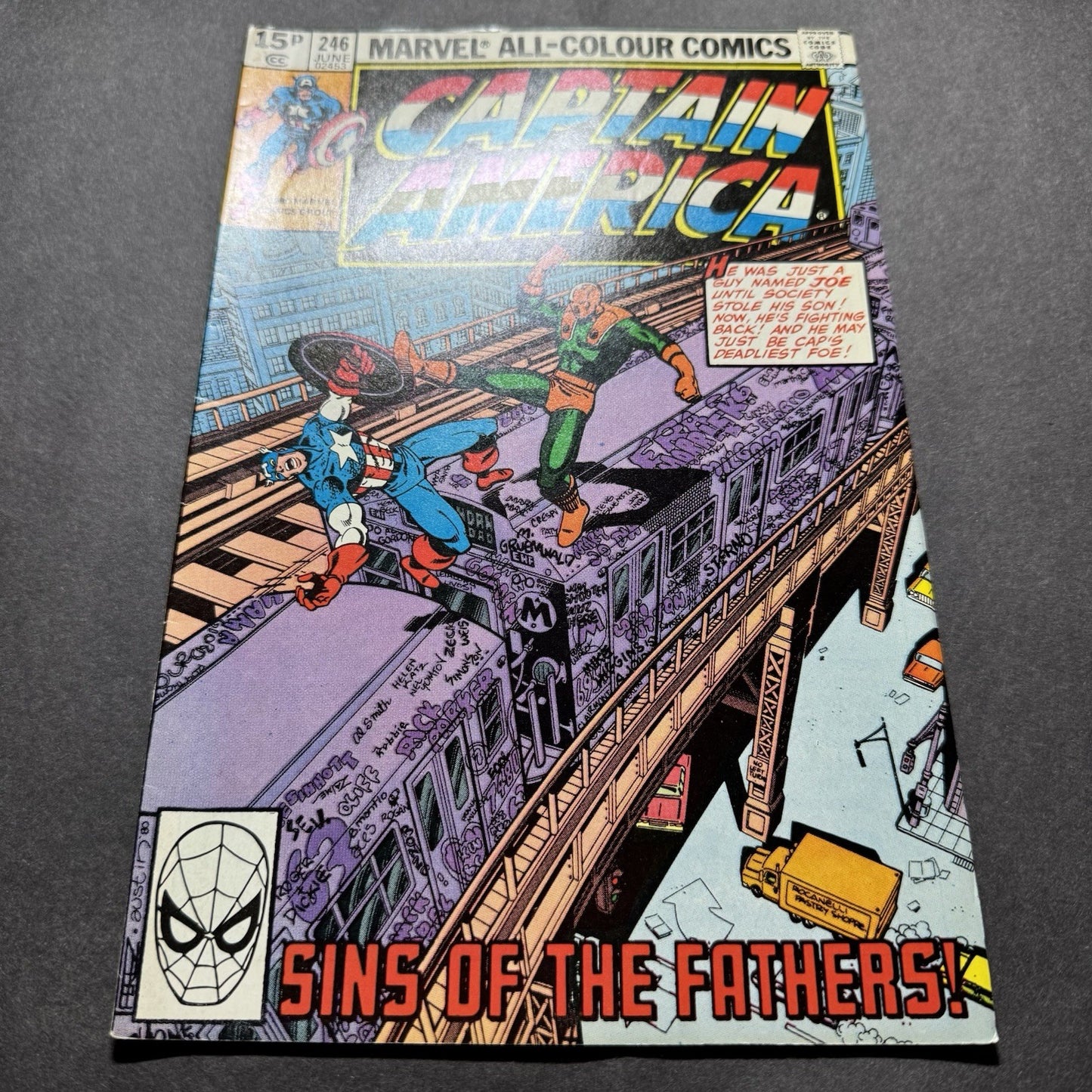 Captain America 246 - Bronze Age Marvel Comics 180