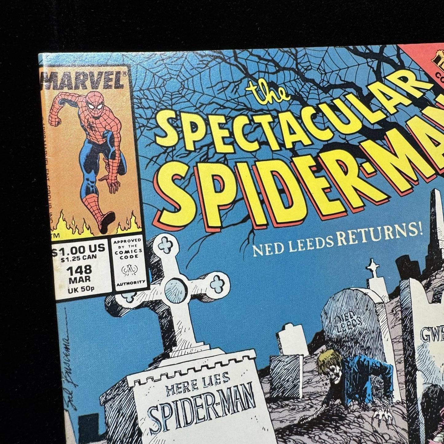 Spectacular Spider-Man 148 - Copper Age Marvel Comics 1989