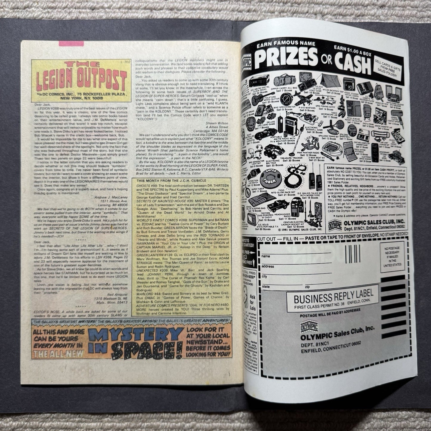 Legion Of Super-Heroes 274 - Bronze Age Dc Comics 1981