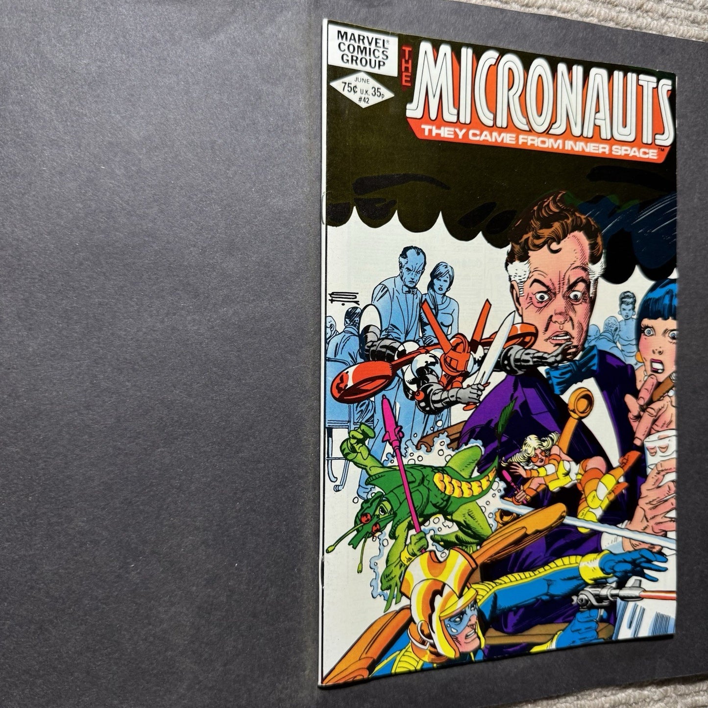 Micronauts 42 - Bronze Age Marvel Comics 1982