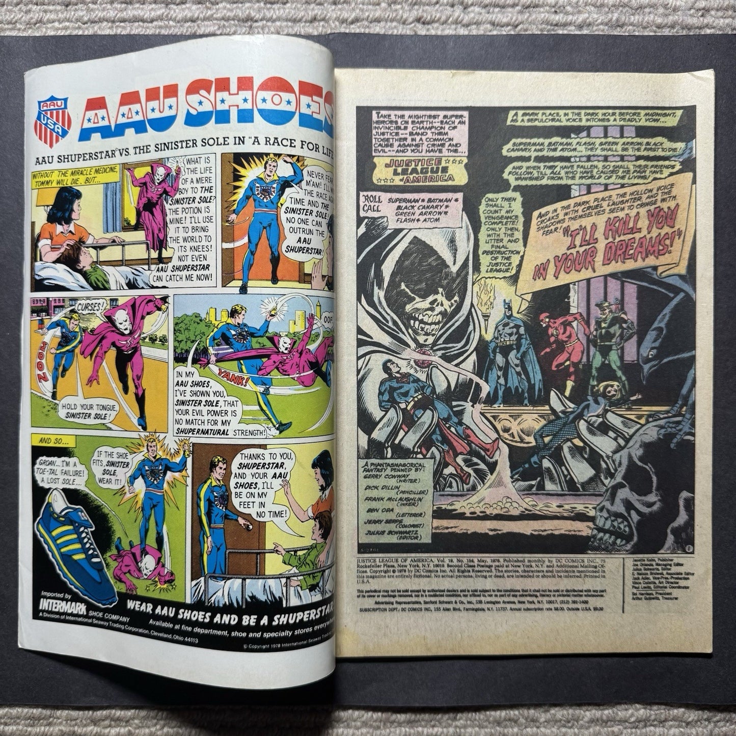 Justice League 154 - Bronze Age Dc Comics 1978