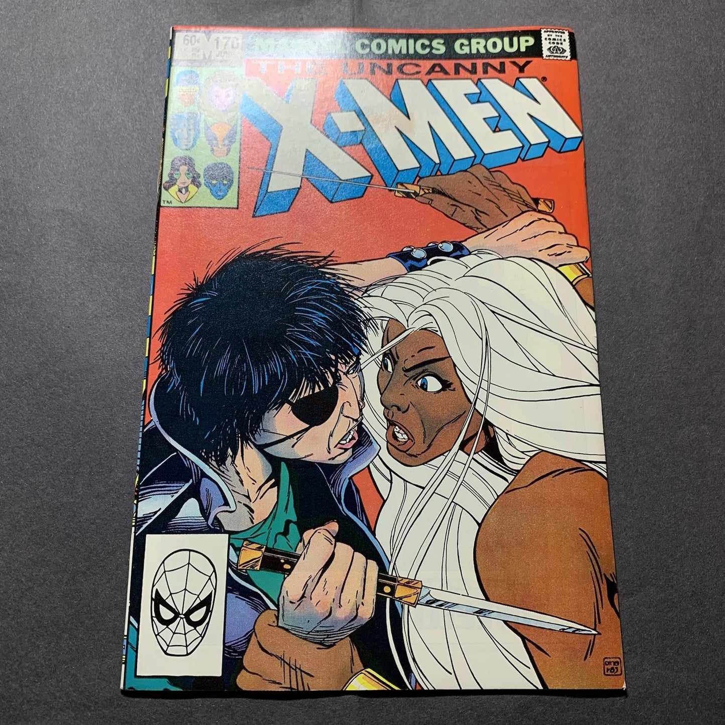 Uncanny x-men 170/ Bronze Age marvel comics 1983