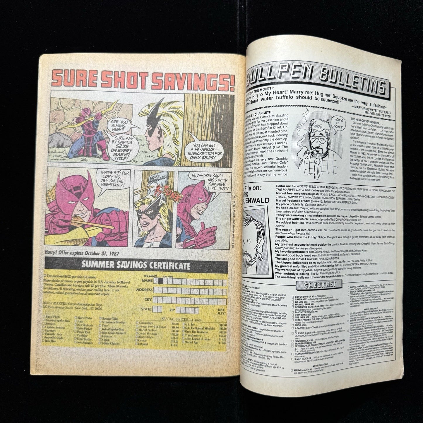 Uncanny X-Men 223 And 218 - Comic Bundle - Copper Age Marvel Comics 1987