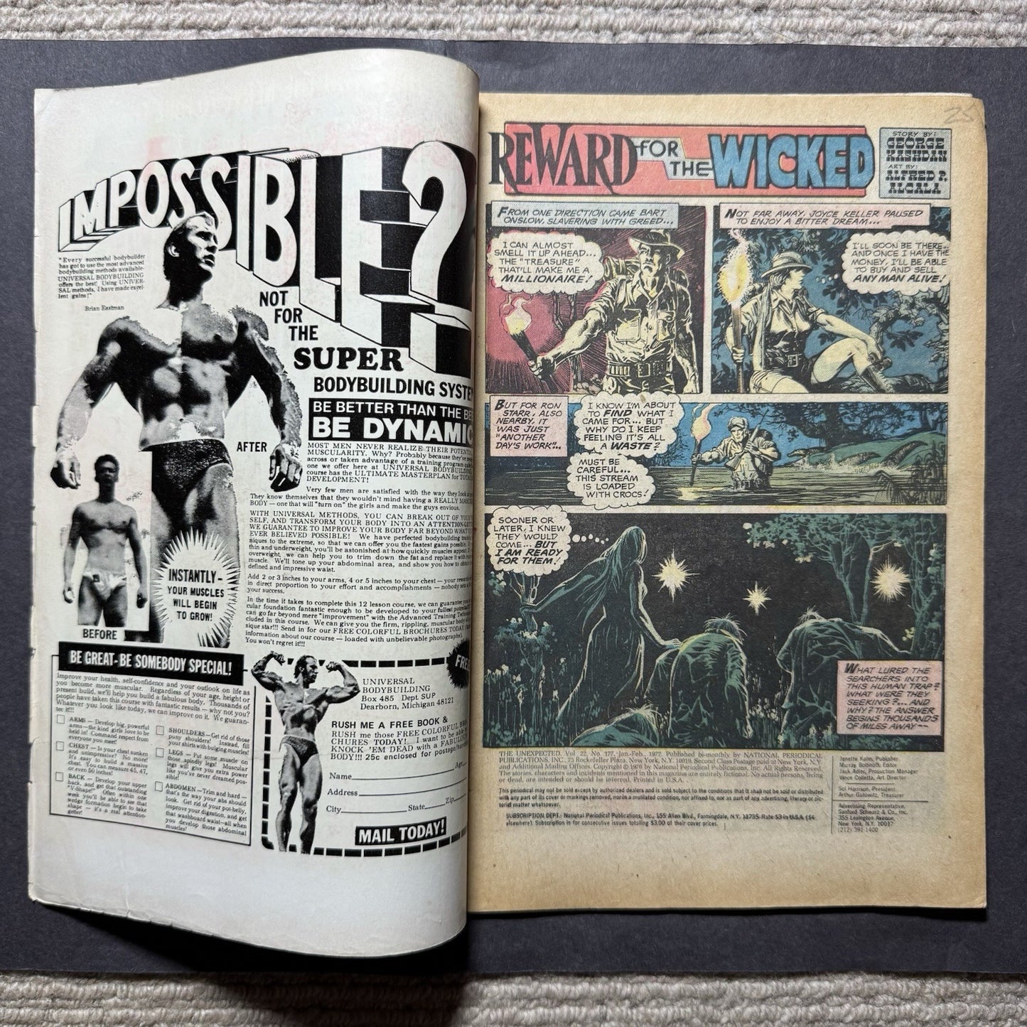 Unexpected 177 - Bronze Age Dc Comics 1977