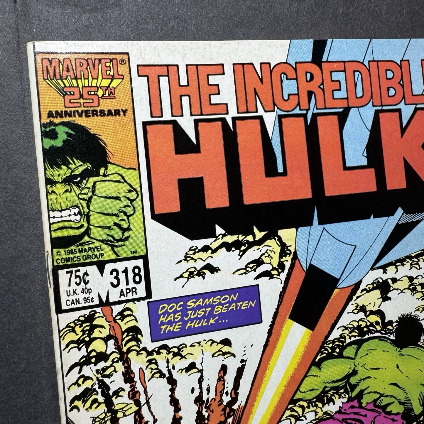 Incredible Hulk 318/ Copper Age Marvel Comics 1986