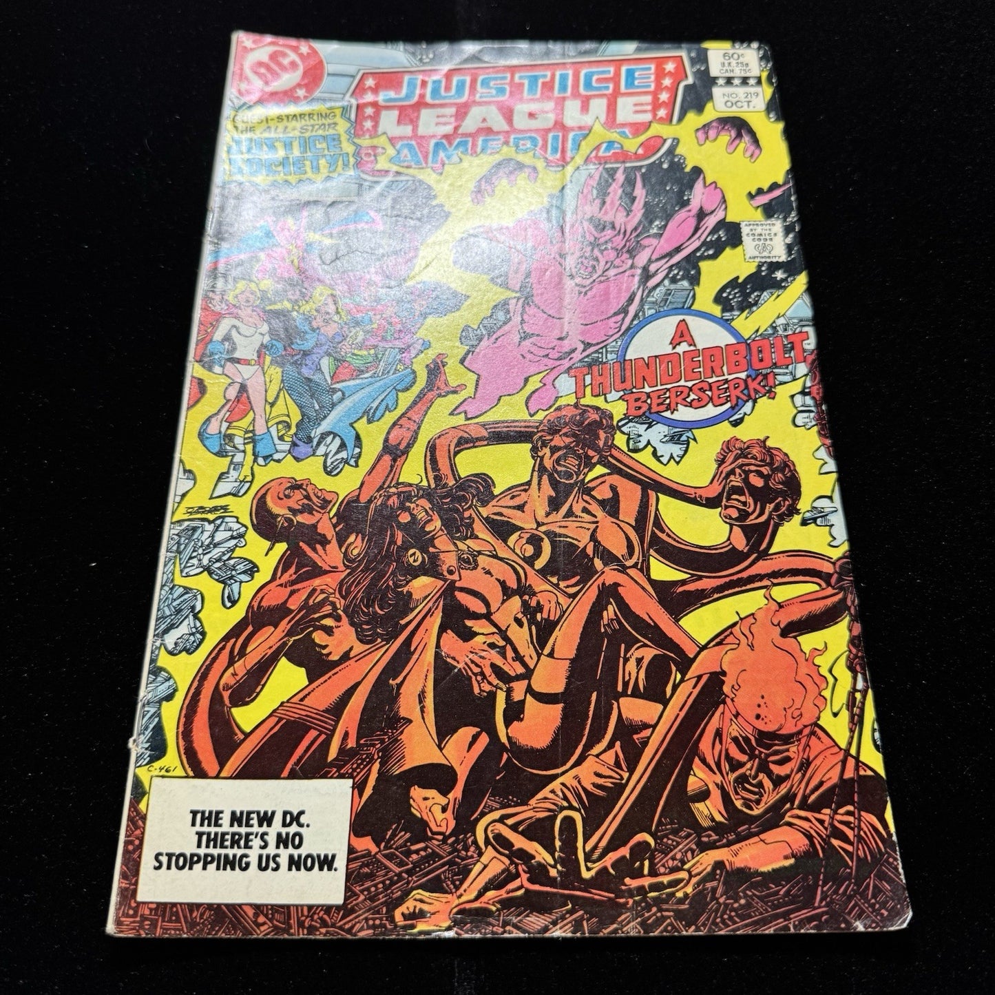 Justice League 219 - Bronze Age Dc Comics 1983